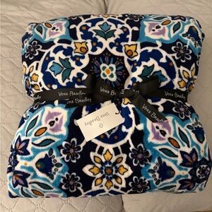 Vera Bradley Lisbon Medallion Fleece Throw - NWT